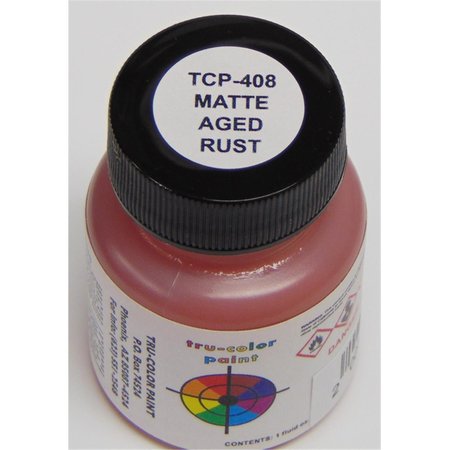 TRUE COLOR PAINT Matte Aged Rust - 1 oz TCP408